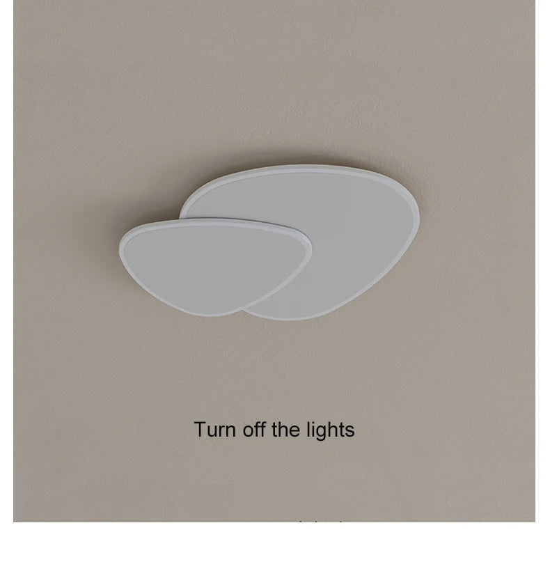 Luminora | Moderne LED-Deckenlampe – Dimmbar mit 3 Lichtfarben, Fernbedienung