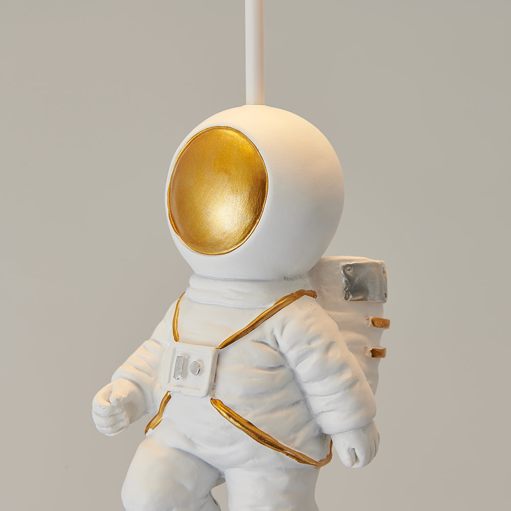 Gagarin | Astronauten-Ballon LED Deckenleuchte – 8 Farben, Fantasievolles Design für Kinderzimmer