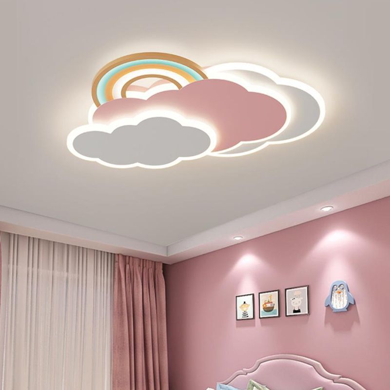 CloudLicht | LED Deckenleuchte - Moderne Wolkenform für Kinderzimmer