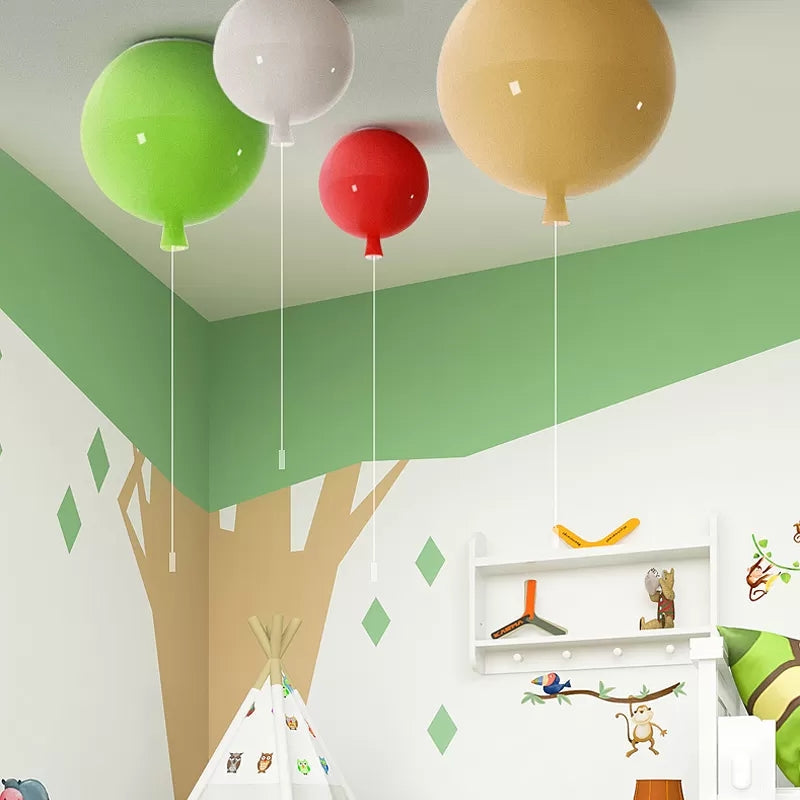 Ballon Deckenlampe Moderne Stil Acryl Lampe für Flur