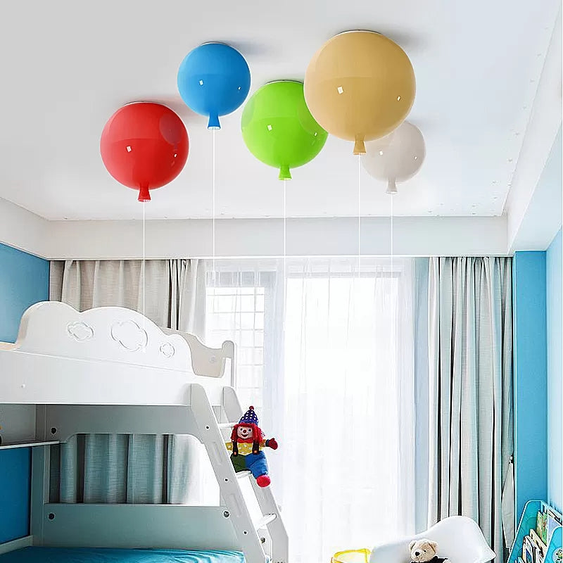 Ballon Deckenlampe Moderne Stil Acryl Lampe für Flur