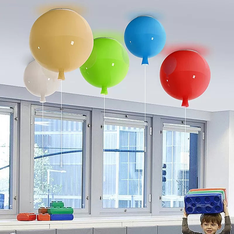Ballon Deckenlampe Moderne Stil Acryl Lampe für Flur