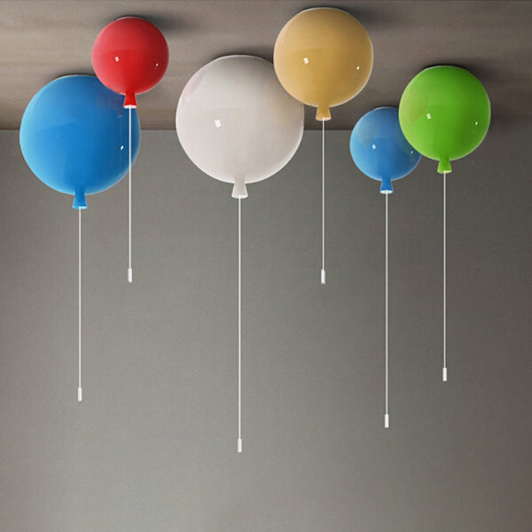 Ballon Deckenlampe Moderne Stil Acryl Lampe für Flur