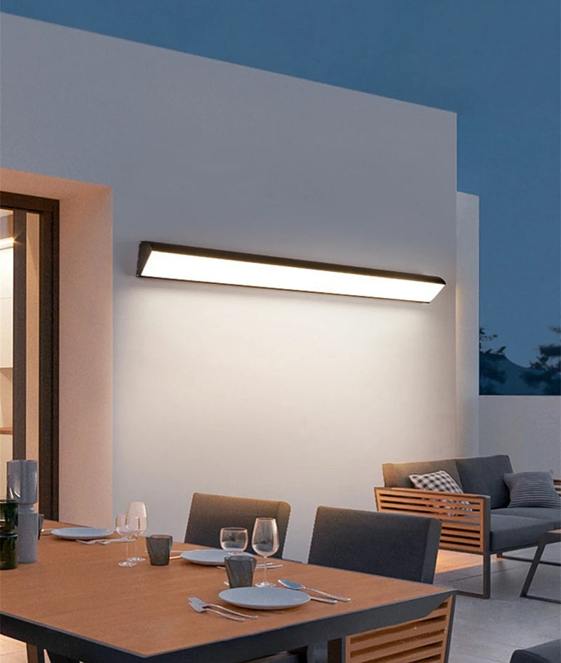 Lana | Gartenleuchte – Wetterfester LED-Außenstrahler im Modernen Design, Warmweißes Licht, Mit Bewegungssensor, Für Garten, Terrasse & Hof, In Größen 60/90 cm Erhältlich