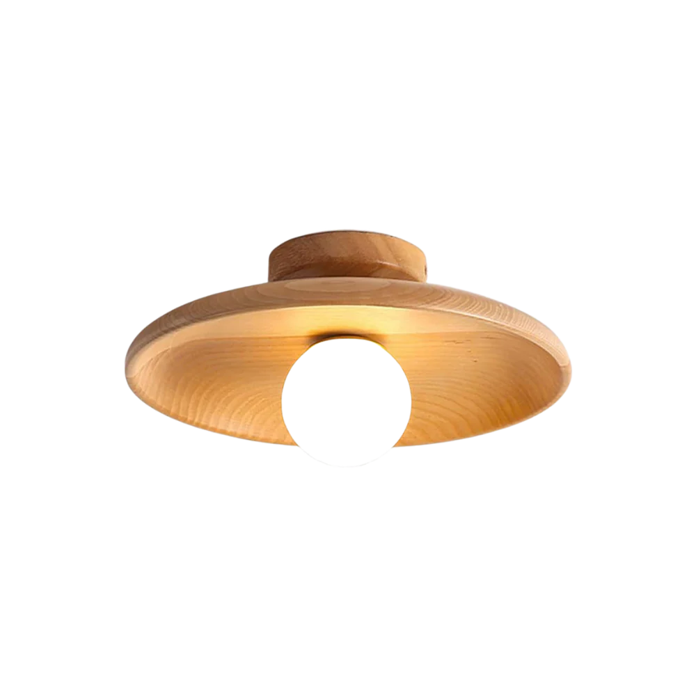 HolzPlatt | Strahlendes Naturholzlicht - Elegante Beleuchtung