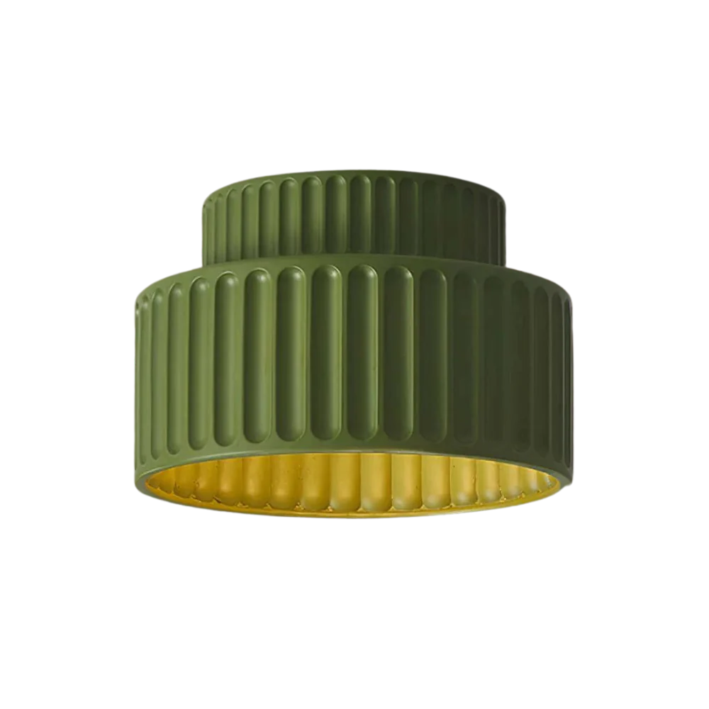 Die Königliche Krone – Elegante LED-Deckenleuchte - Grün