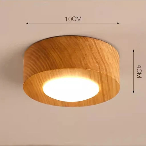 HolzLicht Deckenleuchte | Natürliche Eleganz für minimalistische Räume