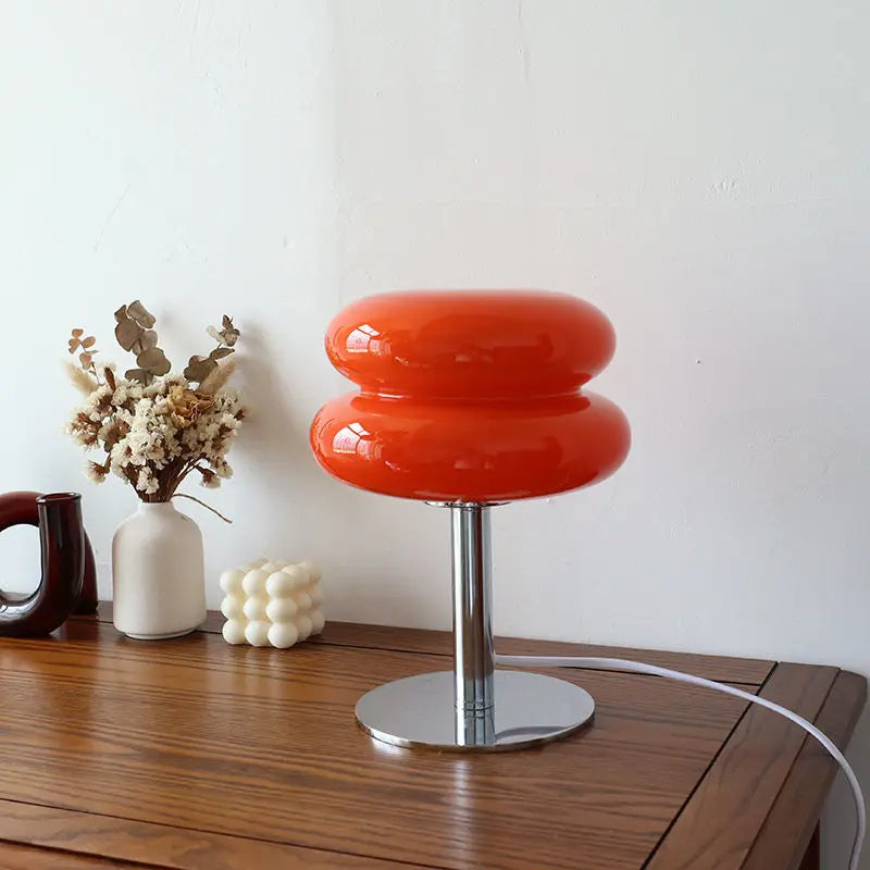 LumiVetro - Stil Tischlampe – Elegante italienische Designleuchte für Wohn- und Arbeitszimmer