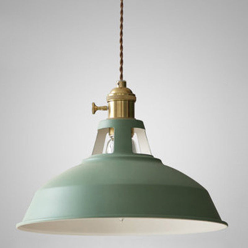 RetroLume Nr1 | Industrielle Hängeleuchte – Metall-Pendelleuchte im Vintage-Design, Anpassbare Kettenlänge