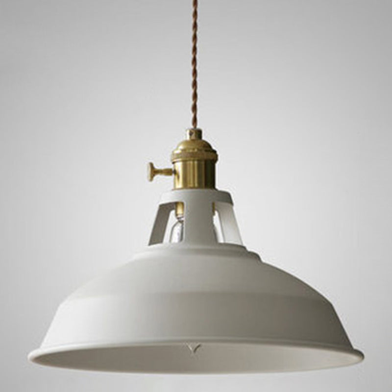 RetroLume Nr1 | Industrielle Hängeleuchte – Metall-Pendelleuchte im Vintage-Design, Anpassbare Kettenlänge