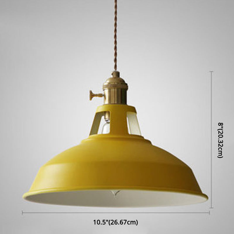 RetroLume Nr1 | Industrielle Hängeleuchte – Metall-Pendelleuchte im Vintage-Design, Anpassbare Kettenlänge