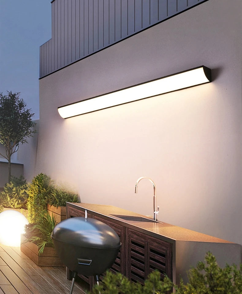 LanaLux | Gartenleuchte – Wetterfester LED-Außenstrahler mit Fernbedienung