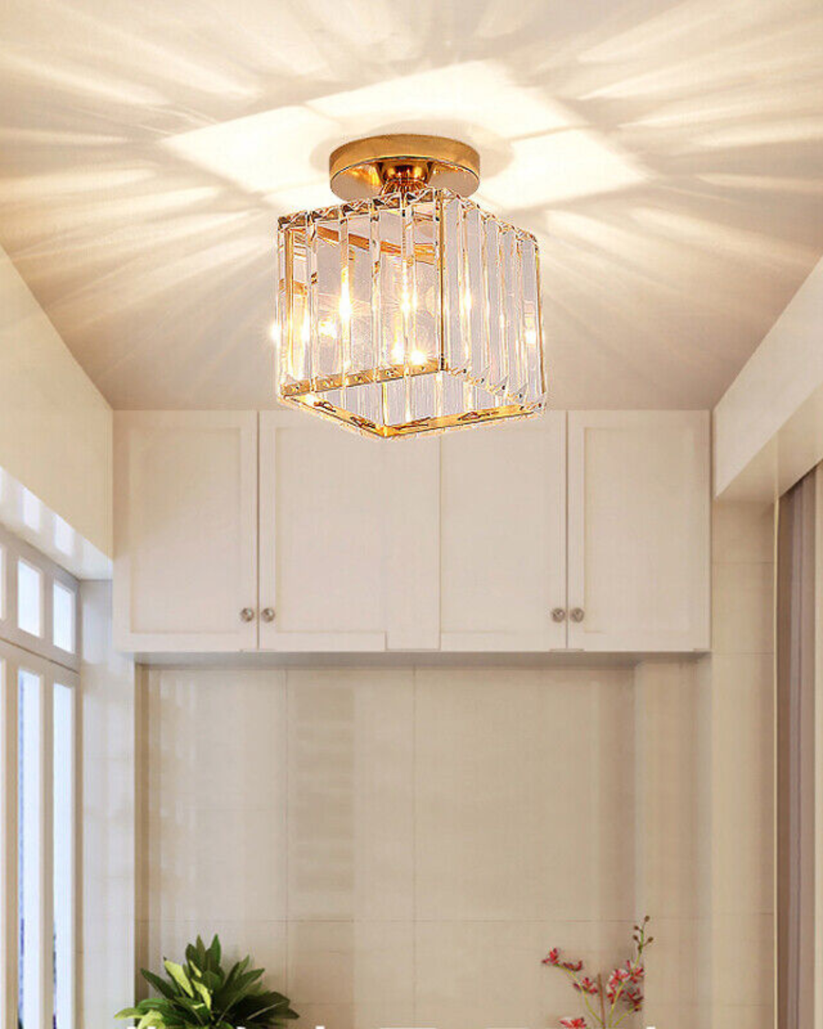KristallGlanz Deckenleuchte | Eleganz und Strahlkraft für Ihr Zuhause