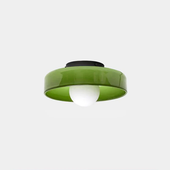 LumoCirca | Runde LED-Deckenleuchte – Minimalistische Glaslampe, Modernes Design, Energieeffizient