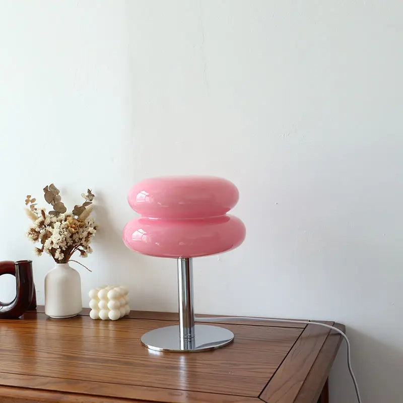 LumiVetro - Stil Tischlampe – Elegante italienische Designleuchte für Wohn- und Arbeitszimmer