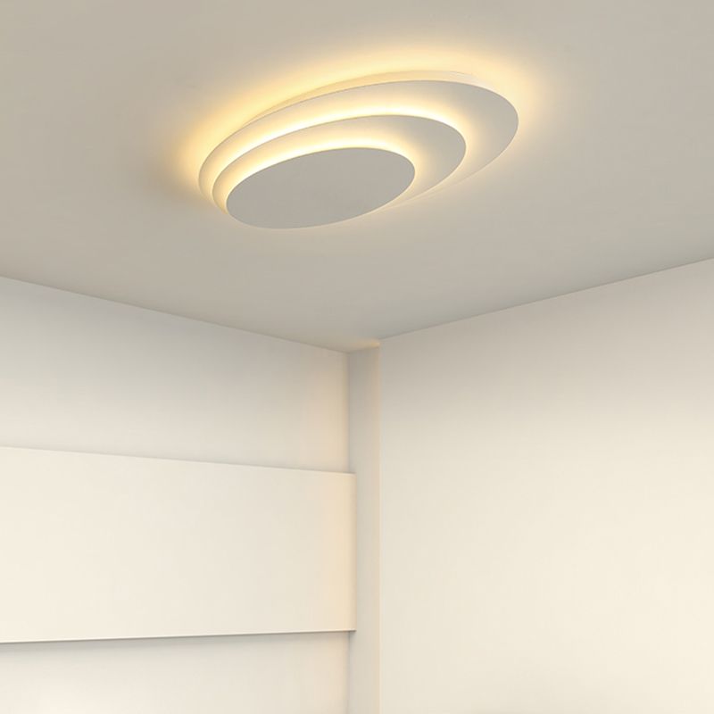 LuminoraHex LED-Deckenleuchte, Weiß – Stilvolles Acryl & Metall