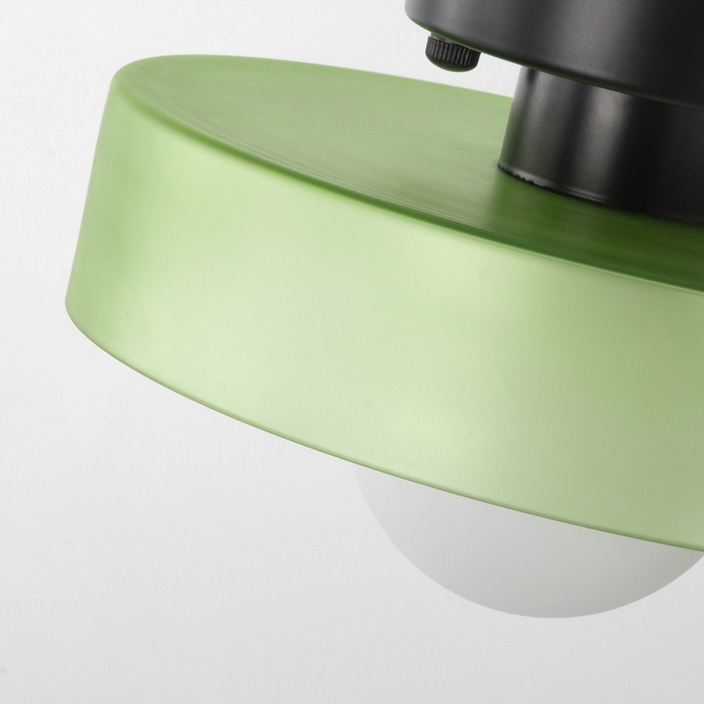 LumoCirca | Runde LED-Deckenleuchte – Minimalistische Glaslampe, Modernes Design, Energieeffizient