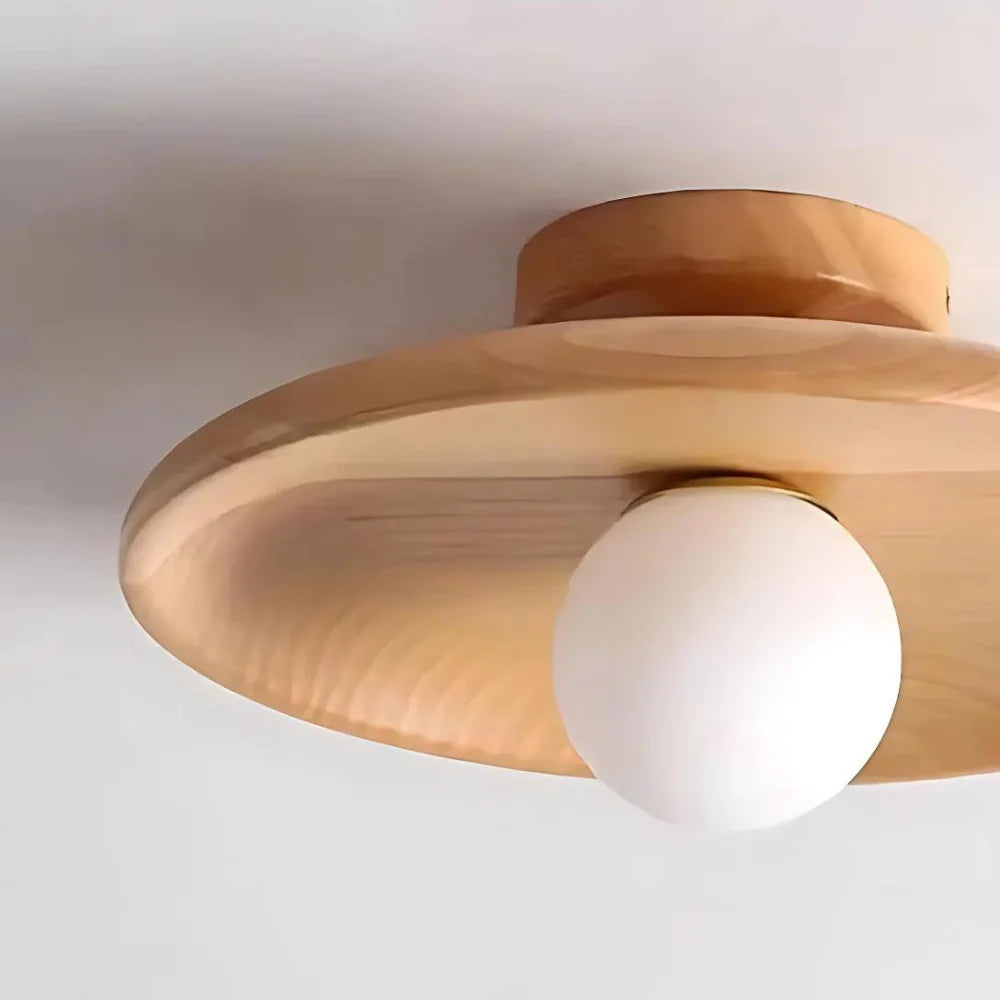 HolzPlatt | Strahlendes Naturholzlicht - Elegante Beleuchtung