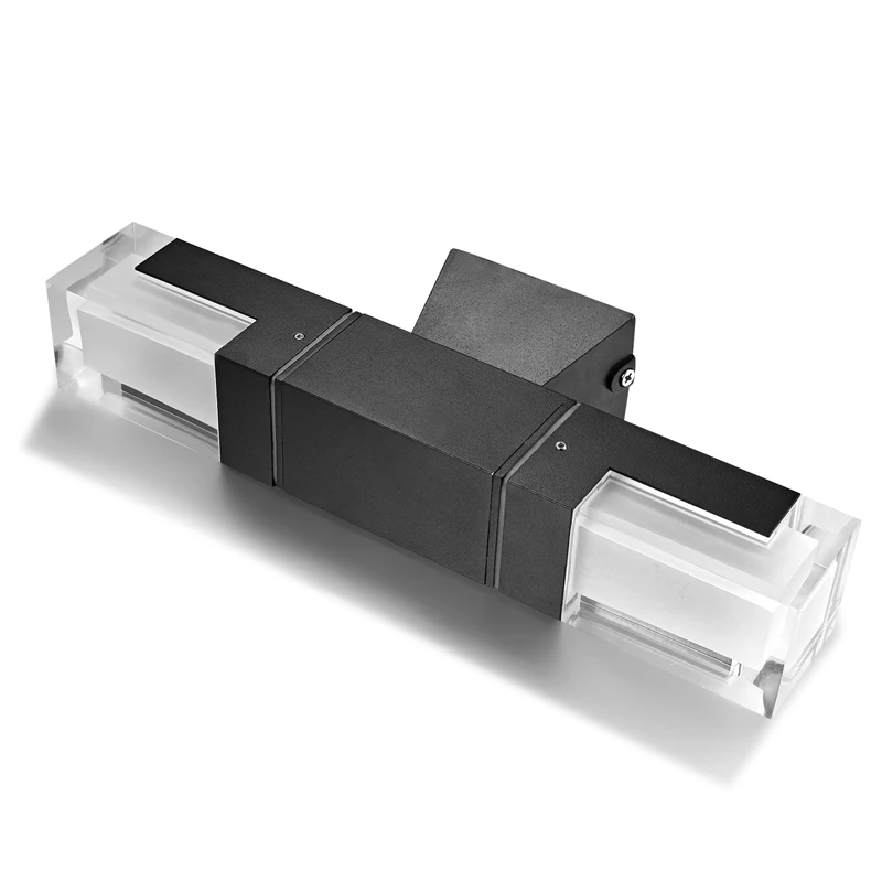 LumoGraph | Aluminium LED Außenwandleuchte Schwarz | Wetterfest & Energiesparend