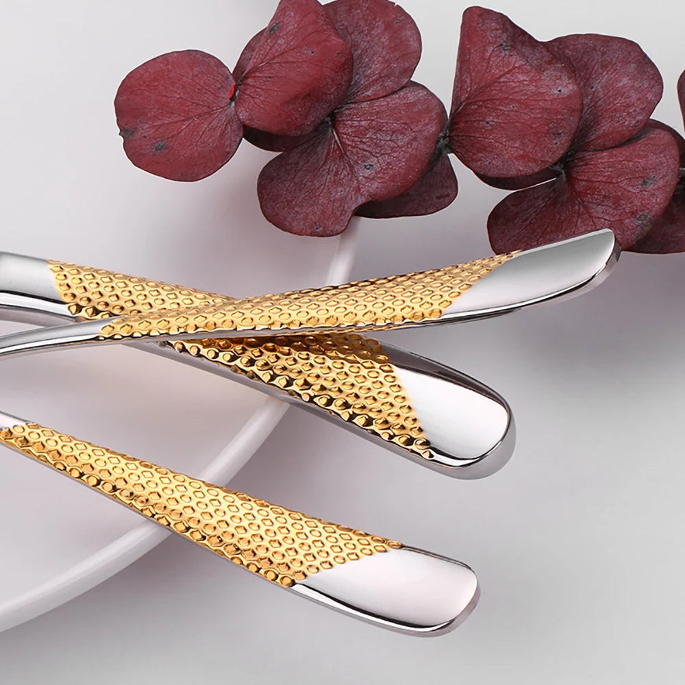 Veloria | Tafelbesteck – Edelstahl Besteckset mit elegantem Design für jeden Anlass