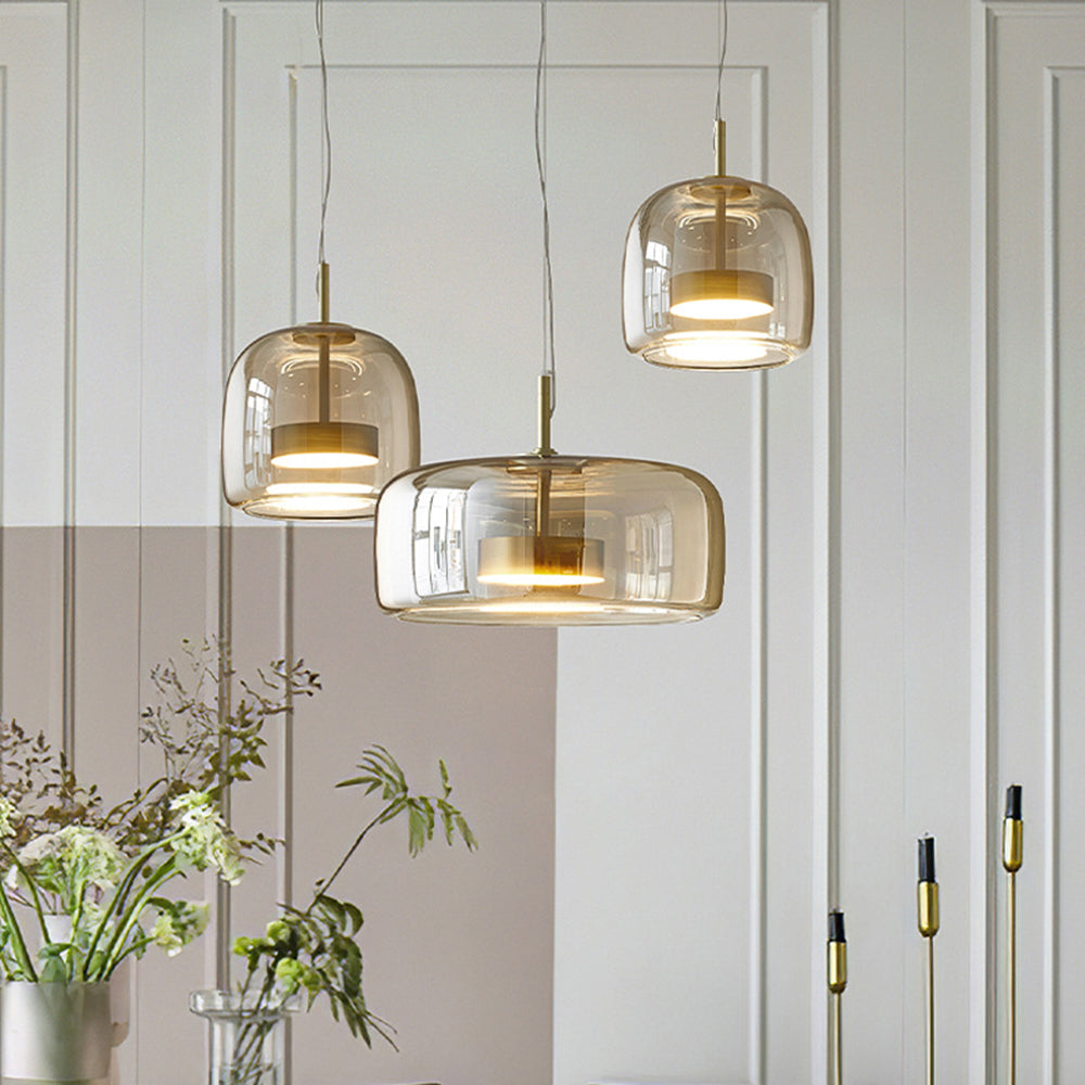 AuroraRetro | Vintage LED-Hängelampe für stilvolle Räume