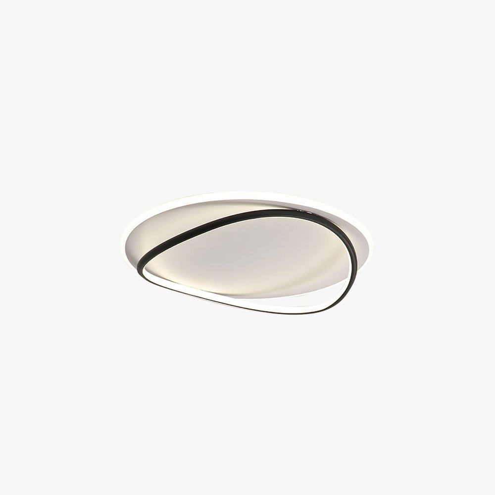 LumaPure | LED Deckenleuchte Dimmbar Ring Schwarz Ess/Wohn/Schlafzimmer