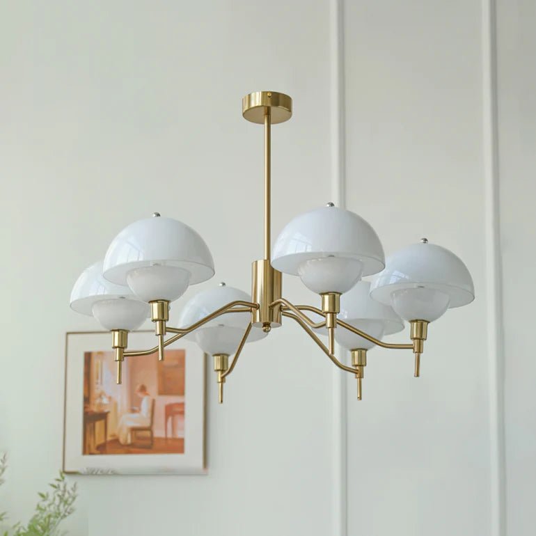 Bellissimo | Kronleuchter Modern – Elegantes Blasendesign in Weiß 14