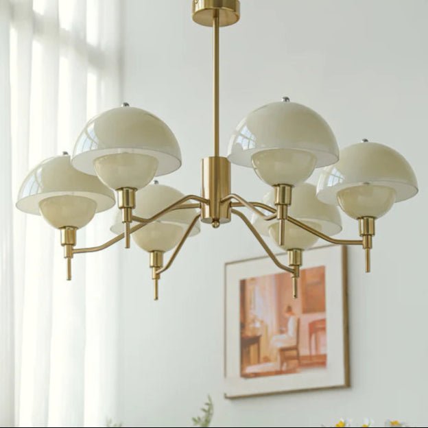 Bellissimo | Kronleuchter Modern – Elegantes Blasendesign in Weiß 15