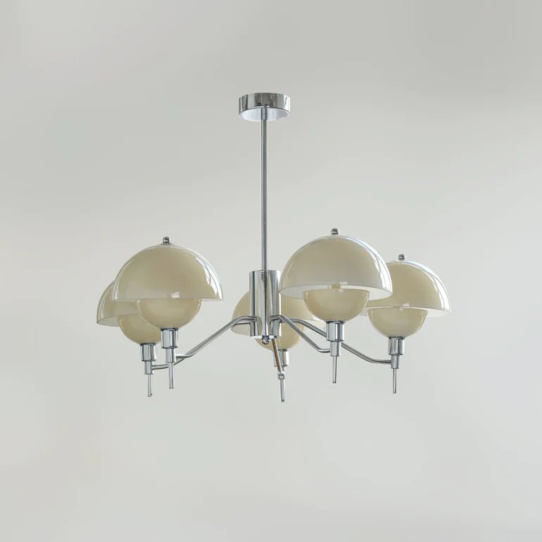 Bellissimo | Kronleuchter Modern – Elegantes Blasendesign in Weiß 9