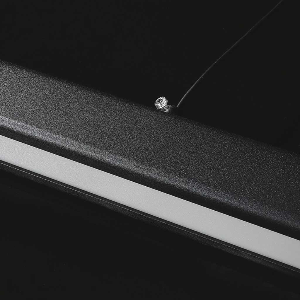 Bellora | Pendelleuchte Schwarz – Dimmbares Aluminiumdesign 7