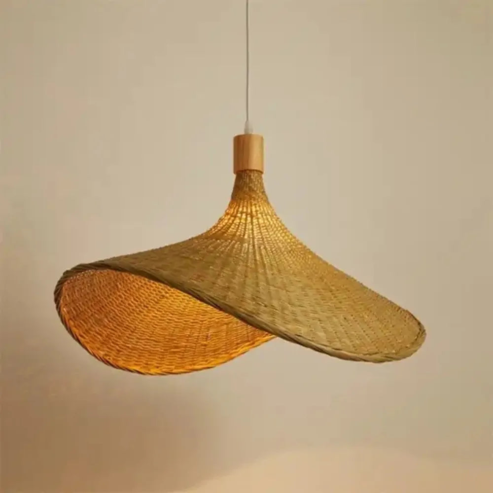 Bellora | Pendelleuchte – Dimmbar aus Rattan und Bambus 0