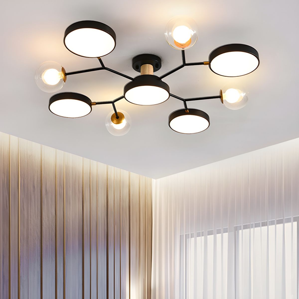 Brancia | LED-Deckenleuchte – Elegantes Design für Wohnzimmer und Schlafzimmer 2