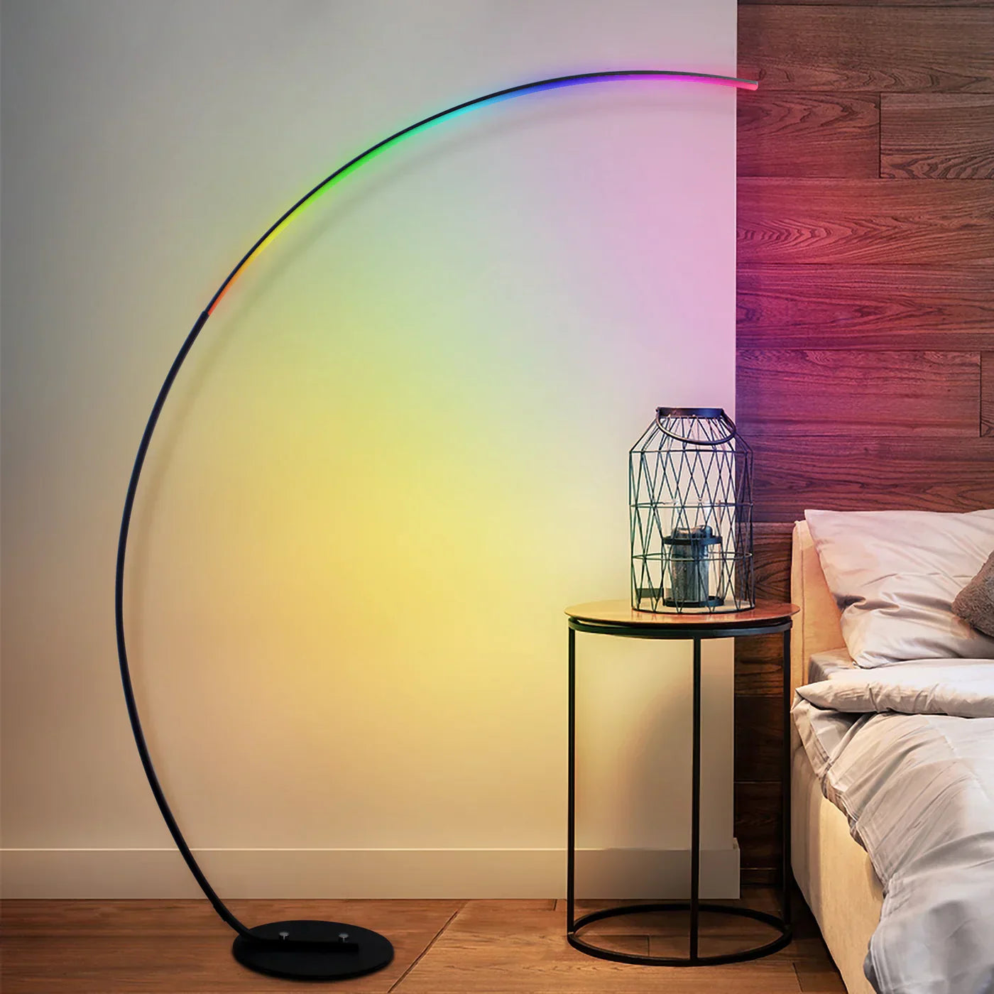Bunte Arc RGB-Stehleuchte – Schafft ein stimmungsvolles Ambiente
