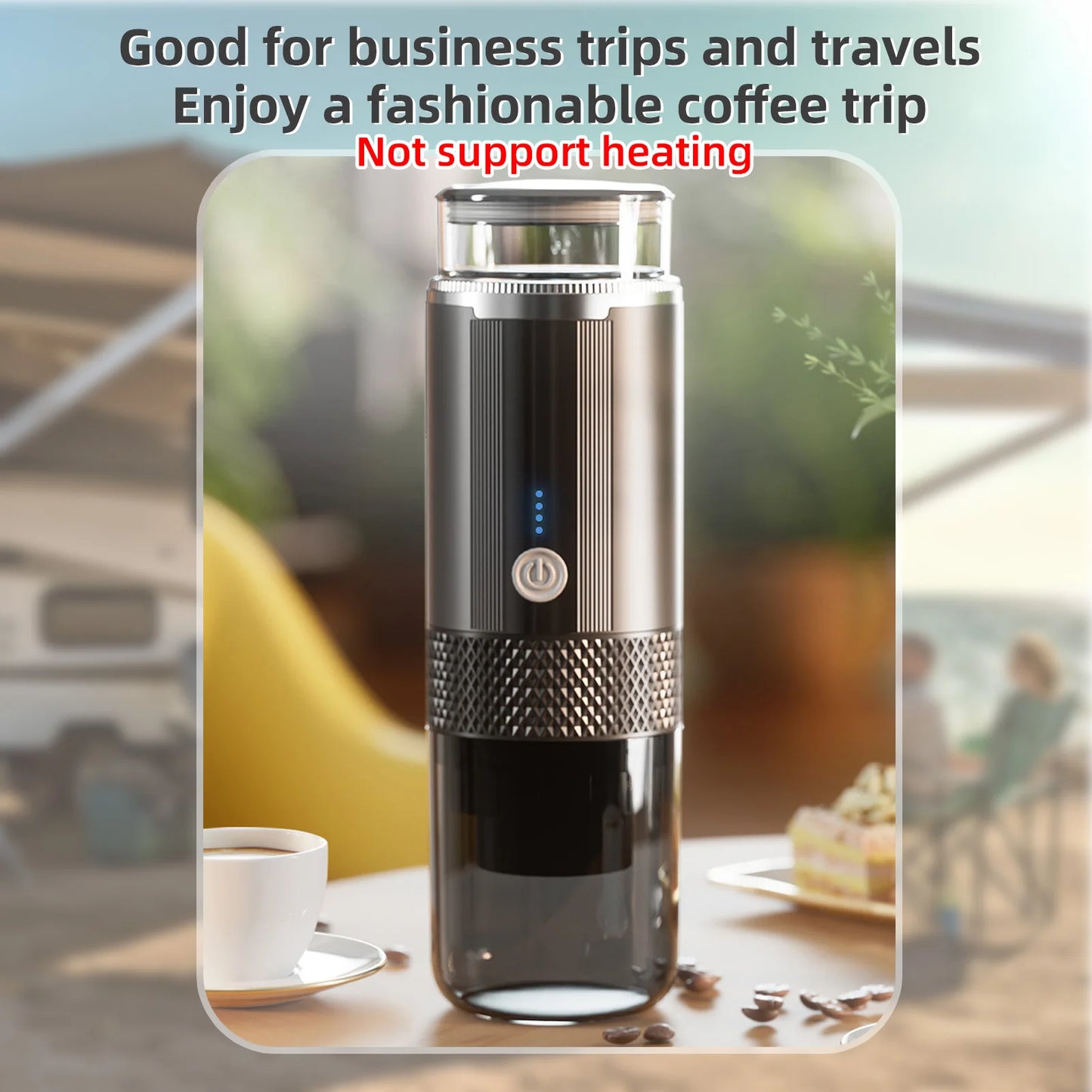Cafino | Espressomaschine – Tragbar und Wiederaufladbar für Kaffee Unterwegs 3