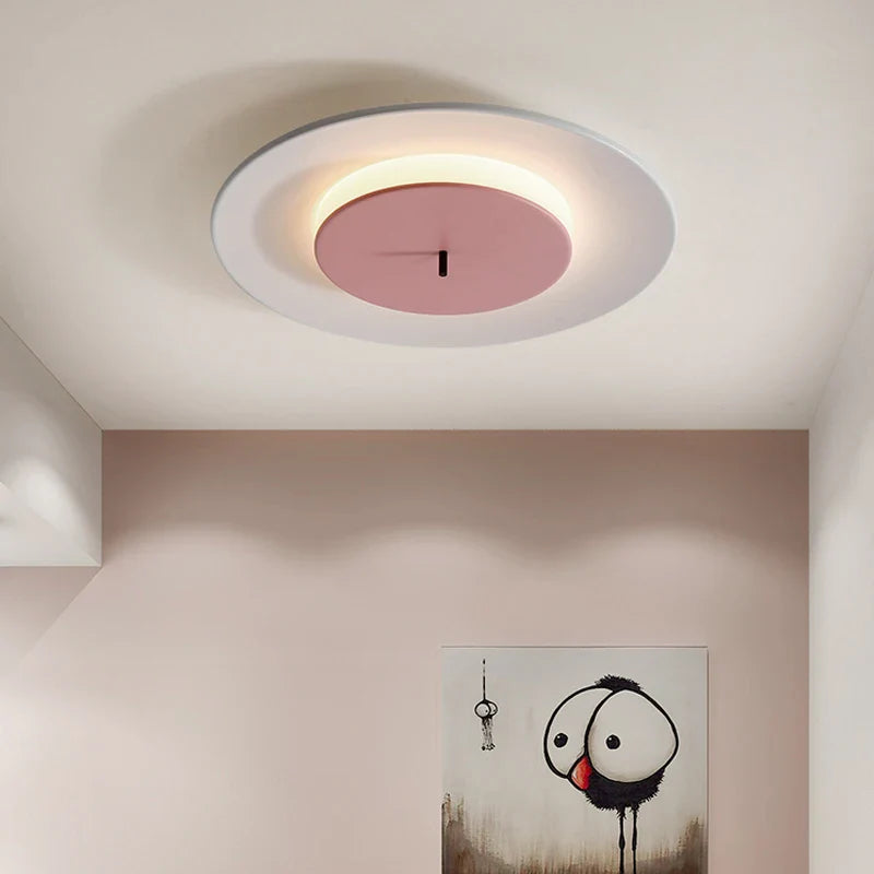 SkandiGlow | Runde LED-Deckenleuchte für modernes Ambiente