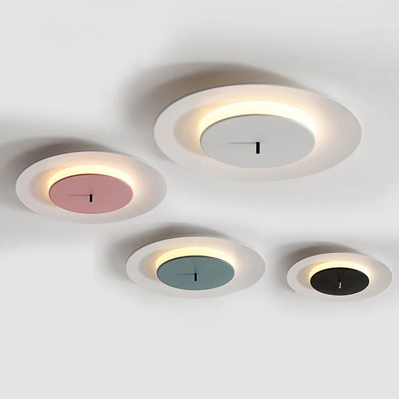 SkandiGlow | Runde LED-Deckenleuchte für modernes Ambiente