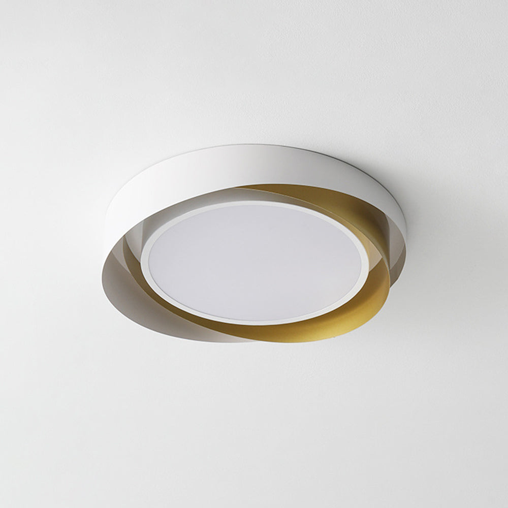 LumaLux | LED-Deckenleuchte – Moderne Runde Lampe aus Metall & Acryl