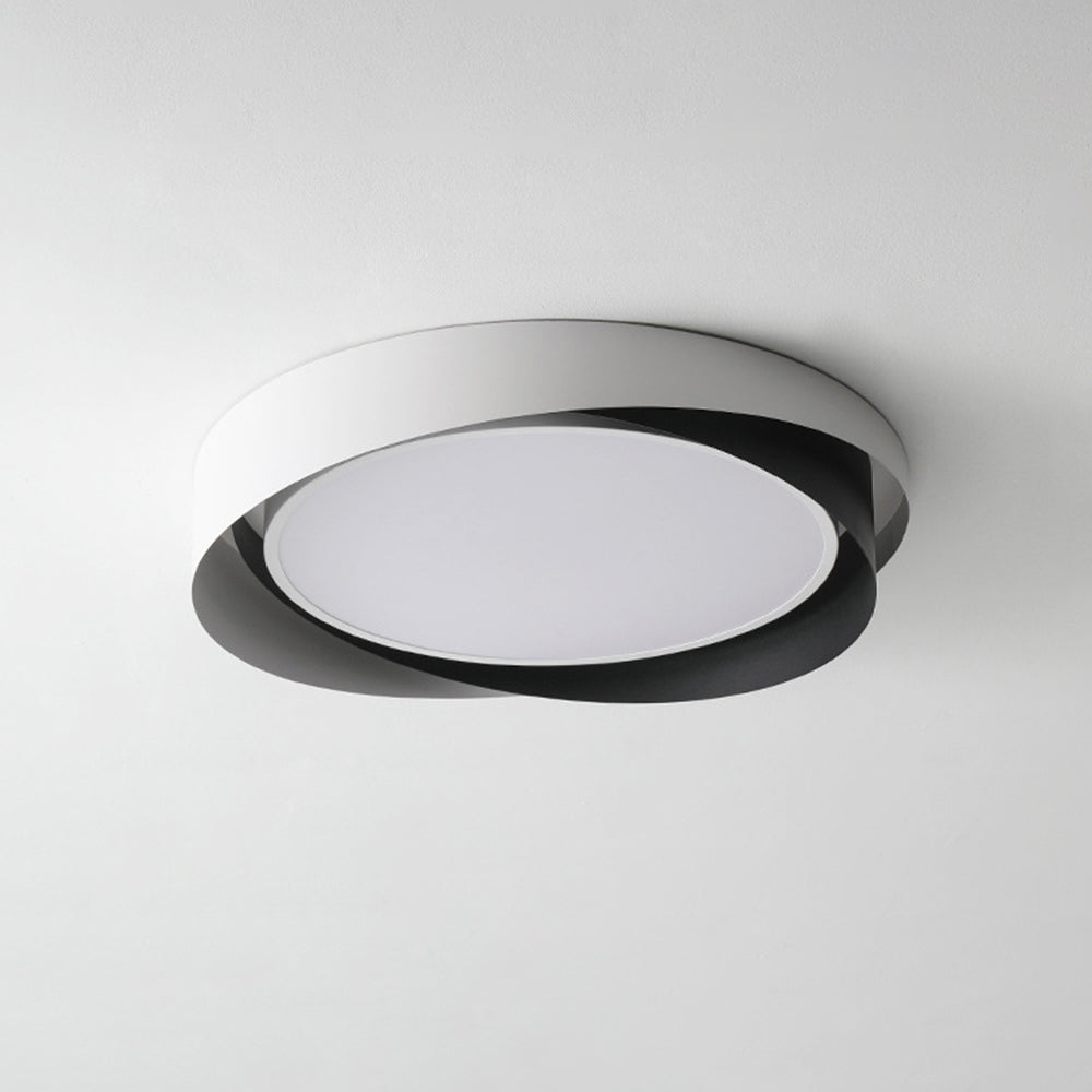 LumaLux | LED-Deckenleuchte – Moderne Runde Lampe aus Metall & Acryl