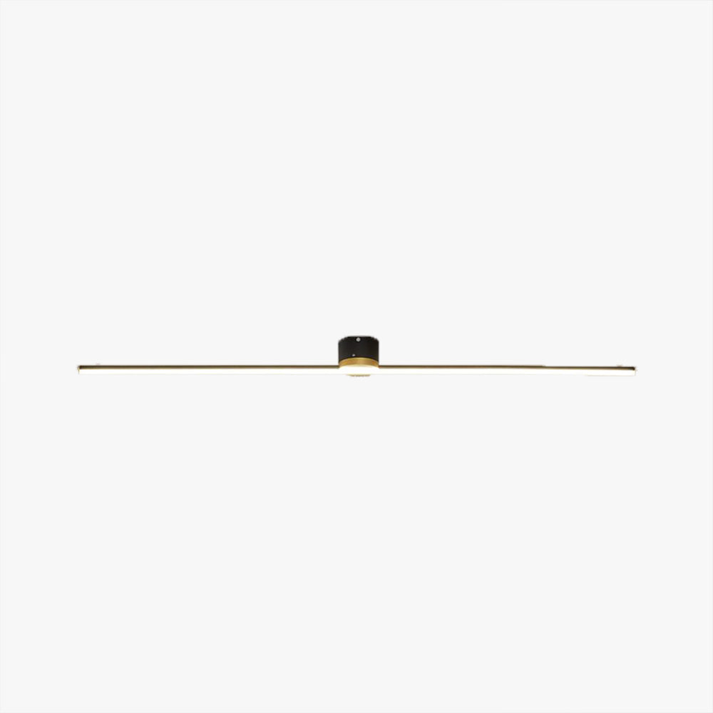 LumaLinea - Moderne Lineare LED-Deckenleuchte in Schwarz und Weiß für Schlaf- und Wohnzimmer