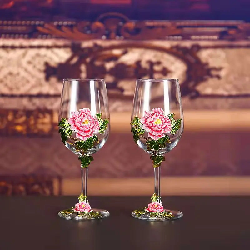 Glasera | Weingläser – Vintage Kristall-Design Set für Champagner und Wein 1