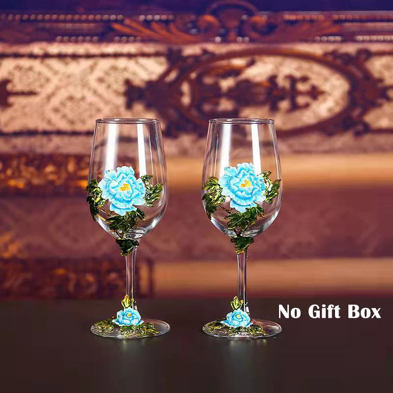 Glasera | Weingläser – Vintage Kristall-Design Set für Champagner und Wein 19