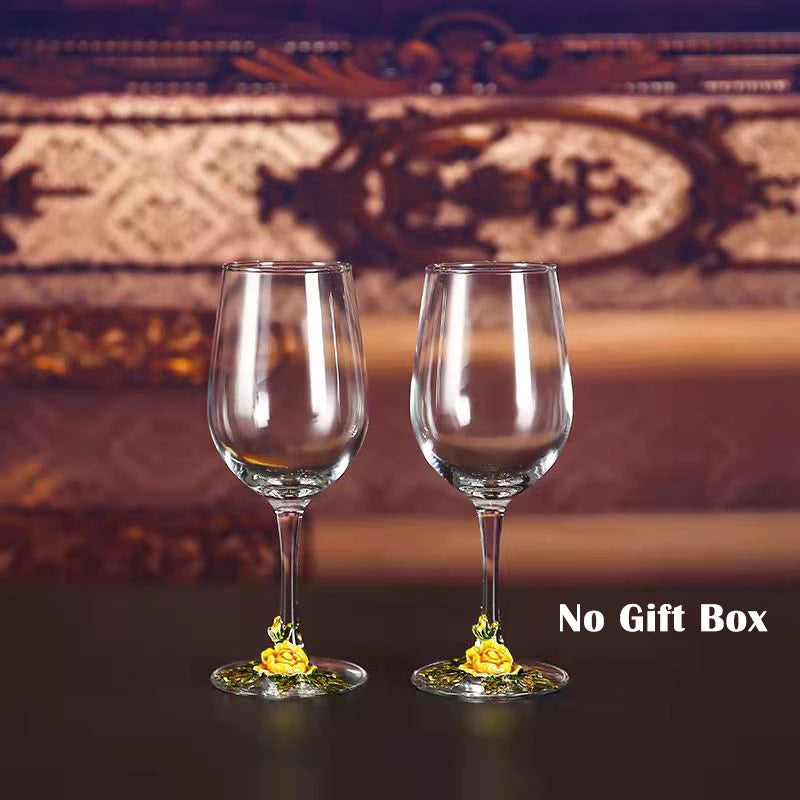 Glasera | Weingläser – Vintage Kristall-Design Set für Champagner und Wein 23