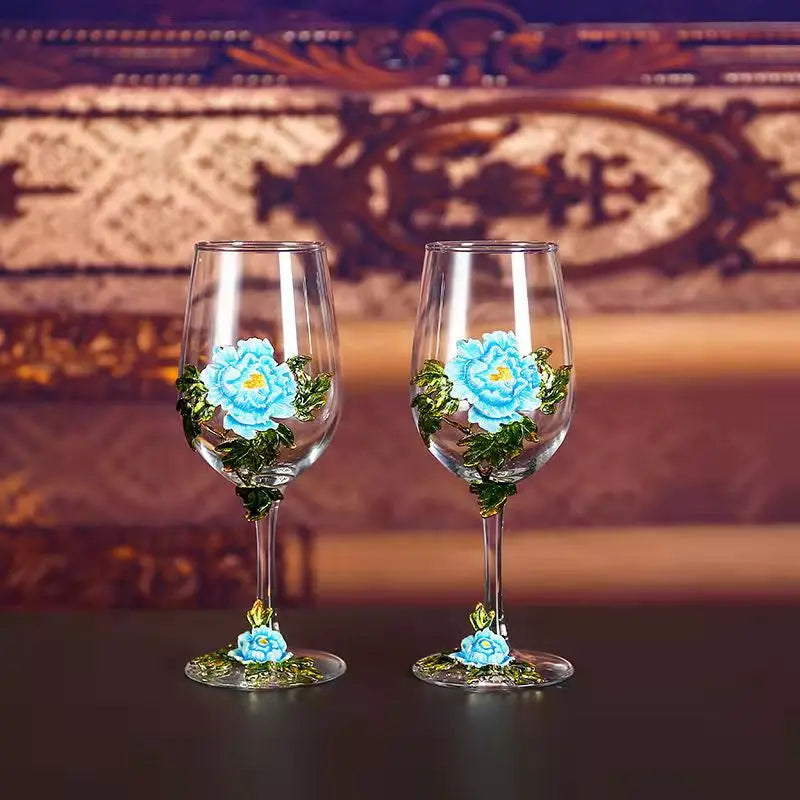 Glasera | Weingläser – Vintage Kristall-Design Set für Champagner und Wein 3
