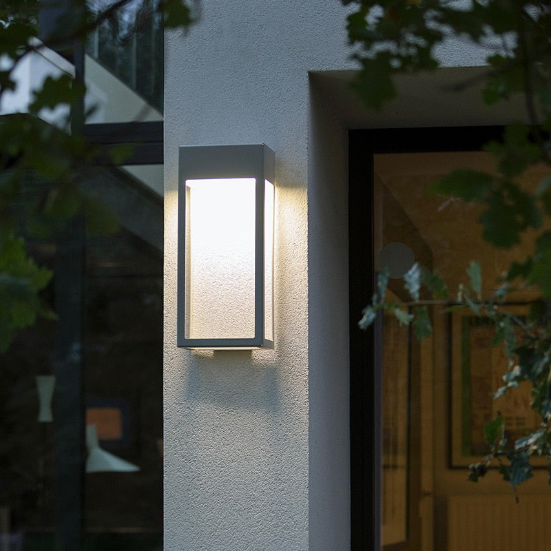 Moderne Solar Wandleuchte Außen mit Bewegungssensor – IP65 Wetterfest, Edelstahl und Aluminium-3