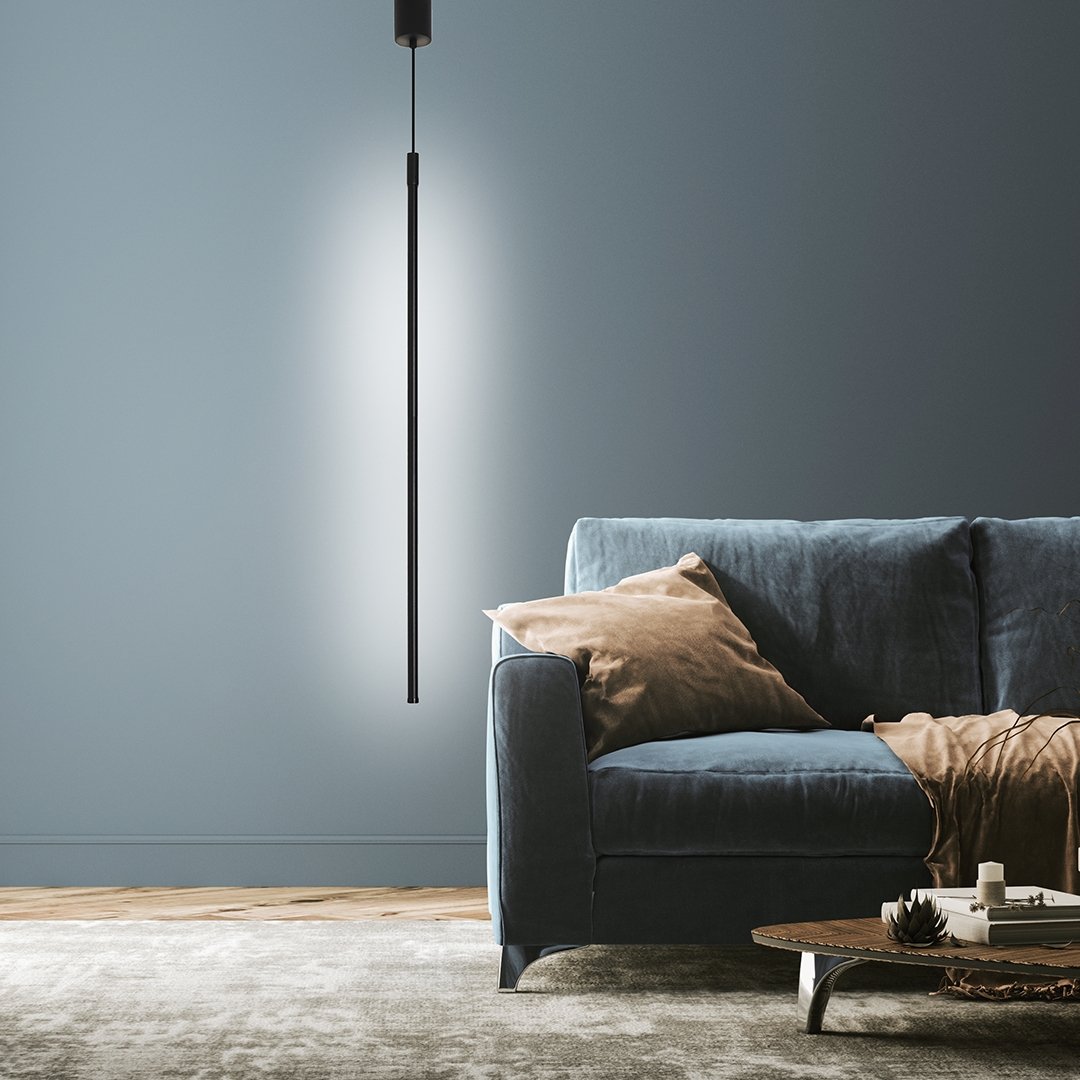 LunaGlow | Minimal-Design LED-Deckenlampe – Fernbedienung, Nachtlicht-Modus