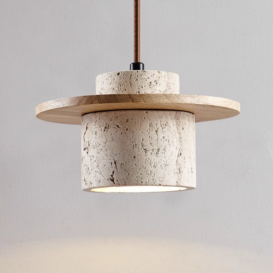 StoneCascade | Hängelampe - Eleganz in natürlichem Design