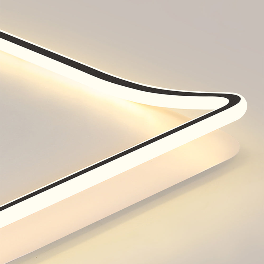 SquareLuxe | LED-Deckenleuchte – Quadratisches Design