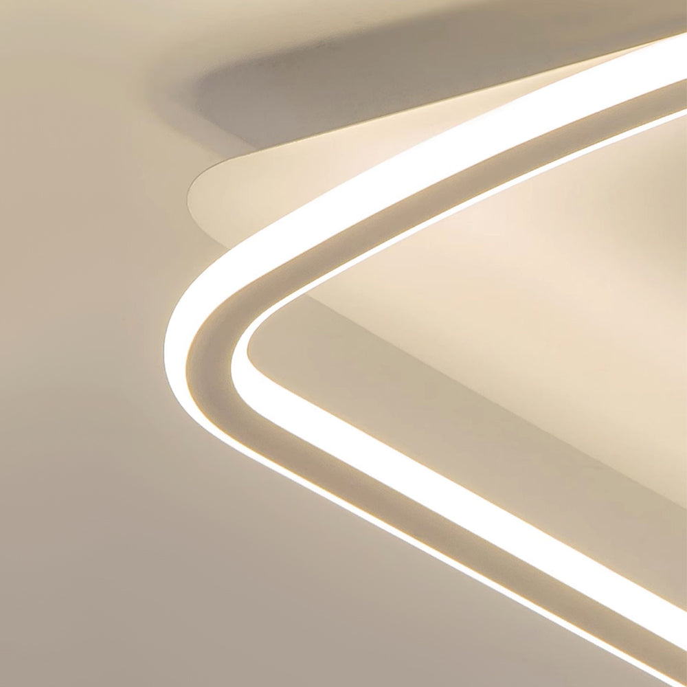 SquareLuxe | LED-Deckenleuchte – Quadratisches Design