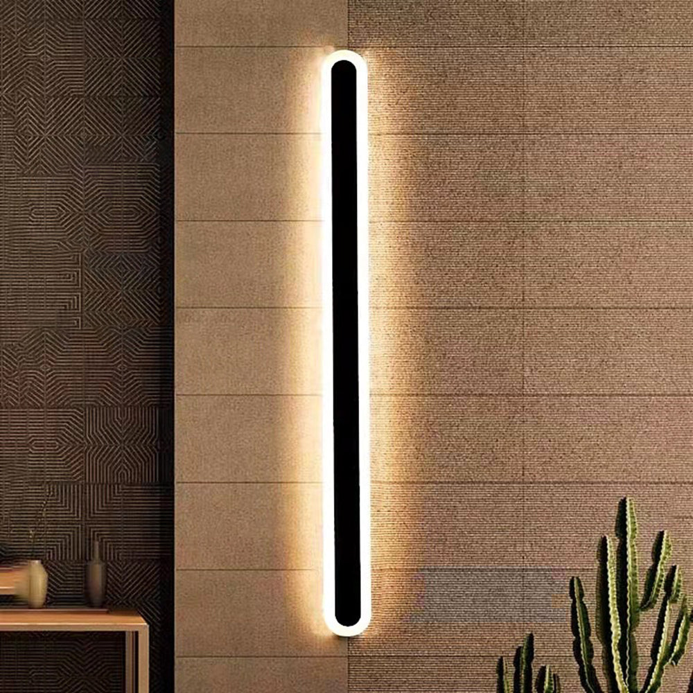 SlimRay | Dimmbarer LED-Wandstrahler IP65 aus Aluminium – Minimalistische Außen- & Innenwandleuchte in Schwarz für Terrasse, Flur & Wohnzimmer1