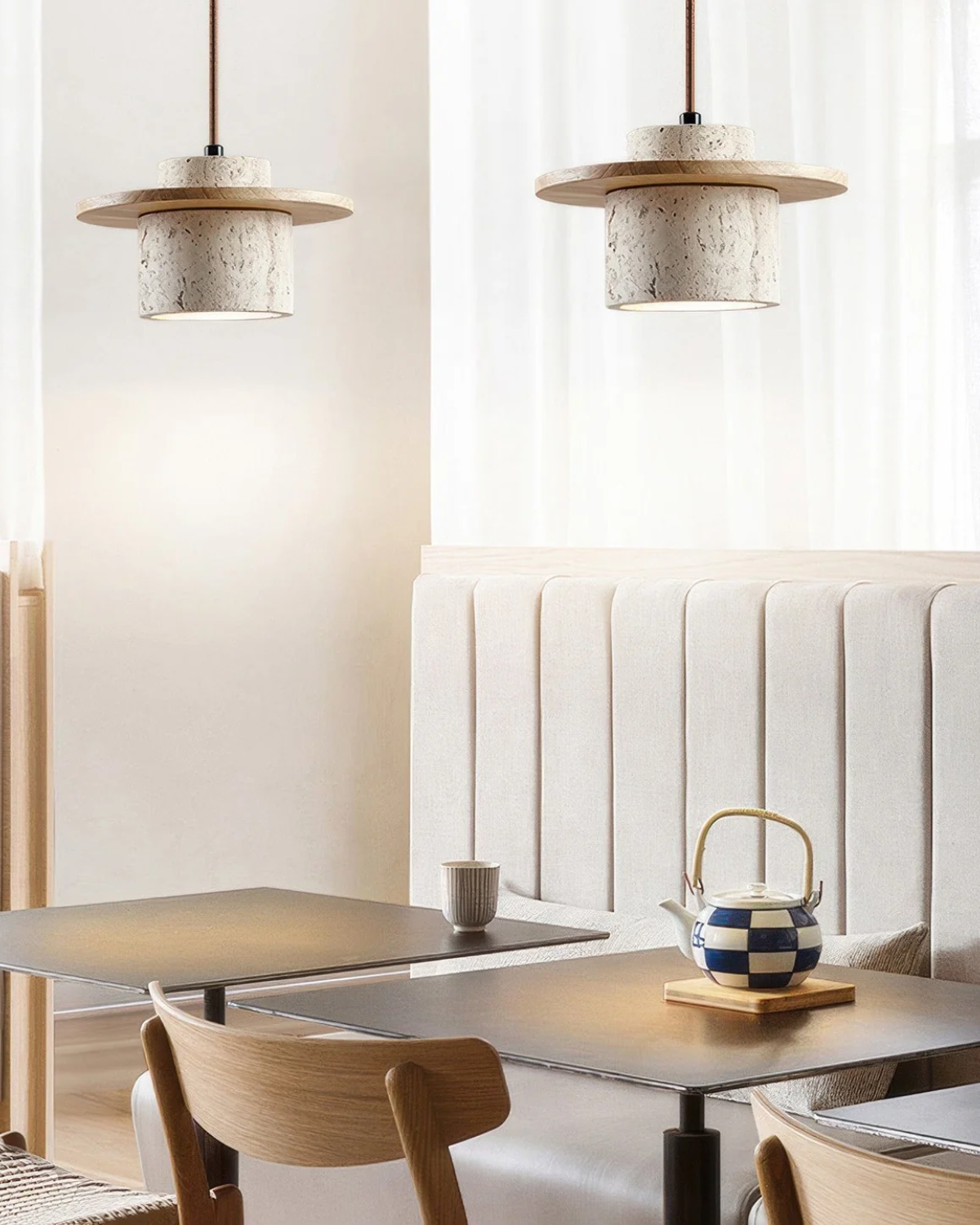 AtlasLicht | Pendelleuchte – Natürliche Eleganz mit modernem Minimalismus
